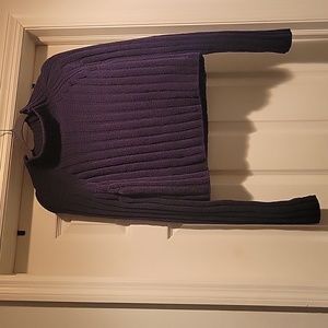 American Eagle Crop Mock Neck Sweater Size Medium Soft Cozy